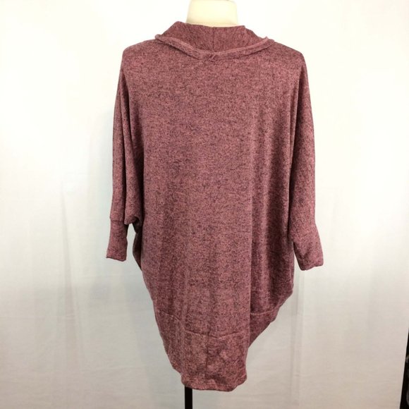 JJ Perfection‎ Pink Long Open Front Cardigan, 2XL - Picture 4 of 7